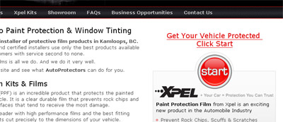 Autoprotectors Window Tinting and Paint Protection in Kamloops, BC, Canada